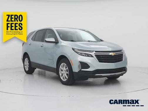 Blue 2022 Chevrolet Equinox LT