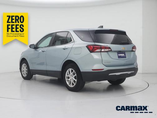 Blue 2022 Chevrolet Equinox LT