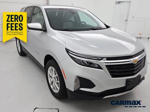 Silver 2022 Chevrolet Equinox LT