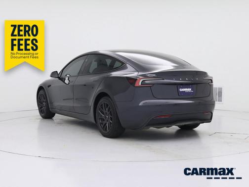 Gray 2025 Tesla Model 3 Long Range