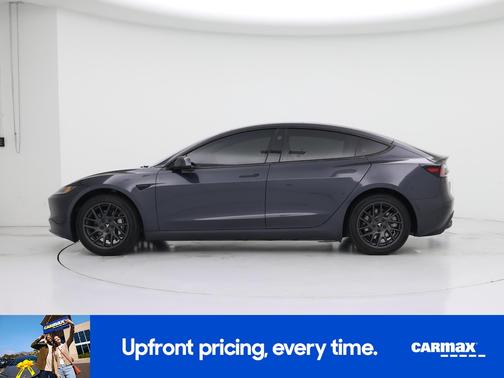 Gray 2025 Tesla Model 3 Long Range