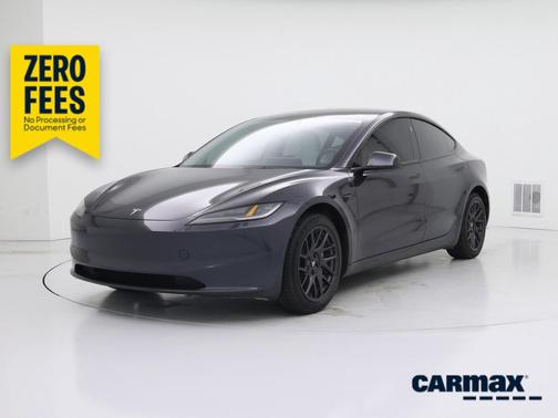 Gray 2025 Tesla Model 3 Long Range