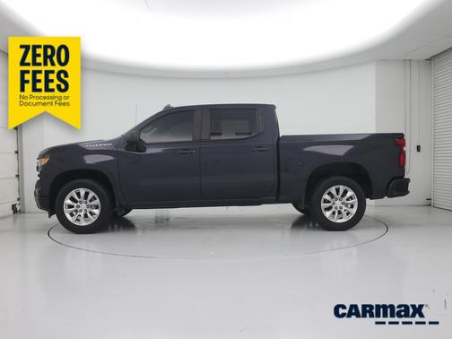 Gray 2022 Chevrolet Silverado 1500 Custom