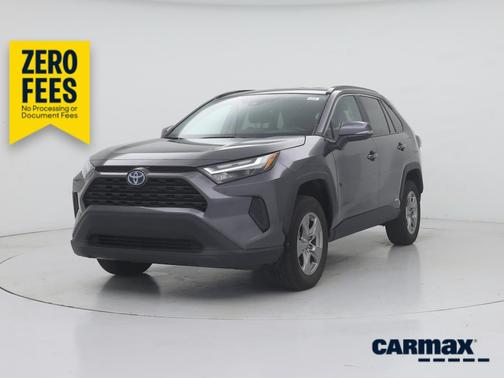 Gray 2024 Toyota RAV4 Hybrid LE