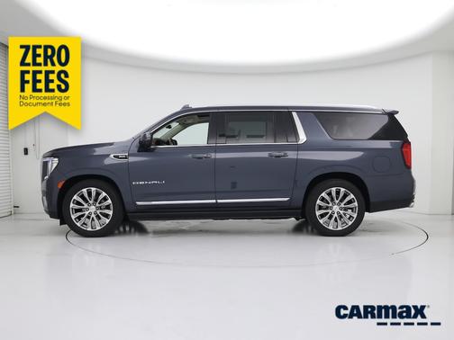 Blue 2021 GMC Yukon XL Denali