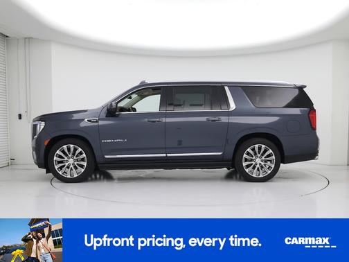 Blue 2021 GMC Yukon XL Denali