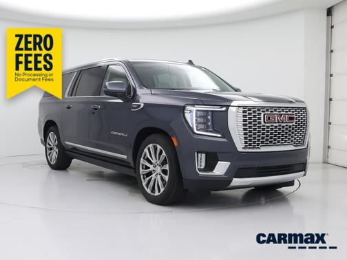 Blue 2021 GMC Yukon XL Denali