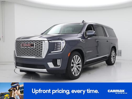 Blue 2021 GMC Yukon XL Denali