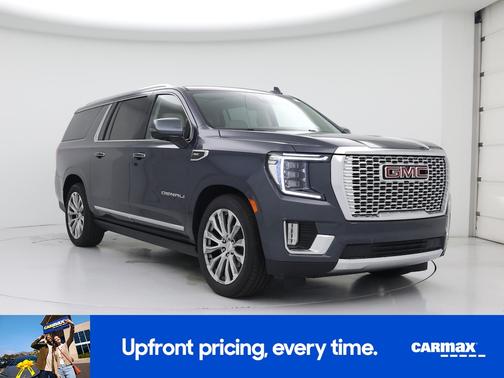 Blue 2021 GMC Yukon XL Denali