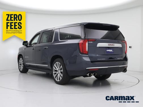 Blue 2021 GMC Yukon XL Denali