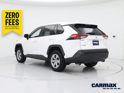 White 2022 Toyota RAV4 LE