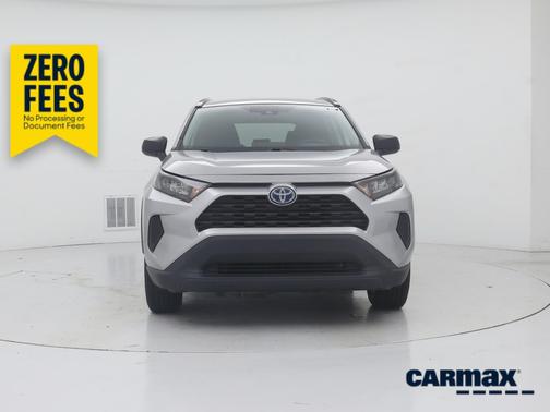 Silver 2020 Toyota RAV4 Hybrid LE