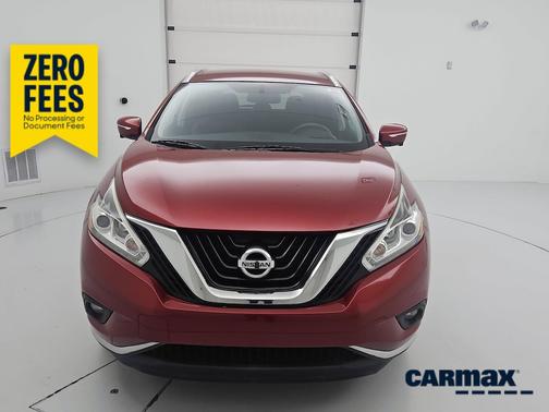 Burgundy 2015 Nissan Murano SL