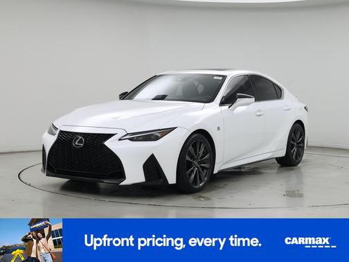 White 2022 Lexus IS 350 F-Sport