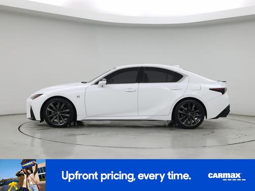 White 2022 Lexus IS 350 F-Sport