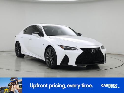 White 2022 Lexus IS 350 F-Sport