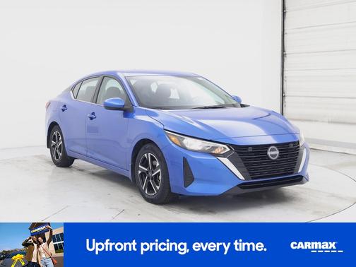 Blue 2024 Nissan Sentra SV