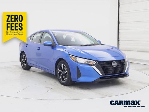 Blue 2024 Nissan Sentra SV