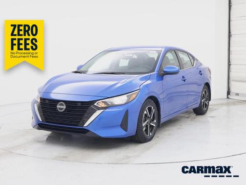 Blue 2024 Nissan Sentra SV