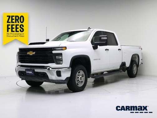 White 2024 Chevrolet Silverado 2500 Work Truck