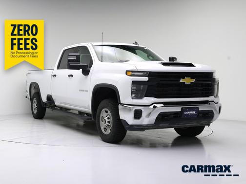 White 2024 Chevrolet Silverado 2500 Work Truck