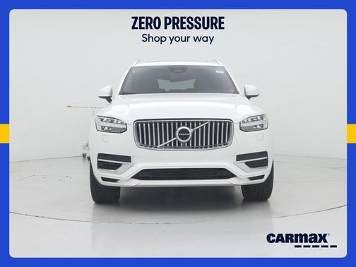 White 2024 Volvo XC90 Recharge Plug-In Hybrid T8 Plus Bright Theme