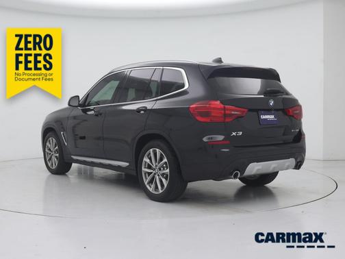 Black 2019 BMW X3 XDrive30i