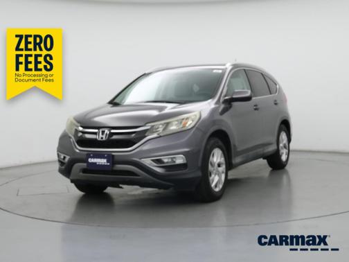 Gray 2015 Honda CR-V EX-L
