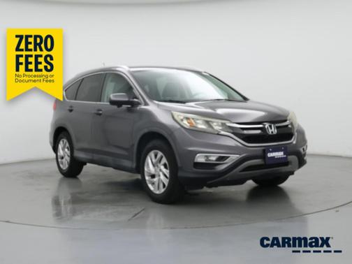 Gray 2015 Honda CR-V EX-L