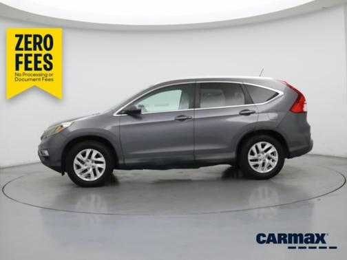 Gray 2015 Honda CR-V EX-L