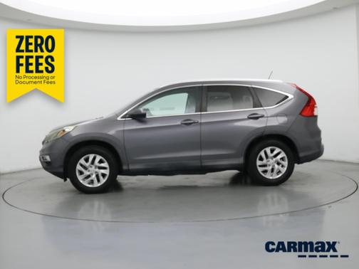 Gray 2015 Honda CR-V EX-L