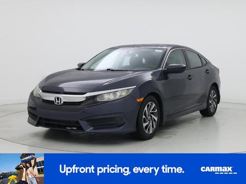 Blue 2016 Honda Civic EX