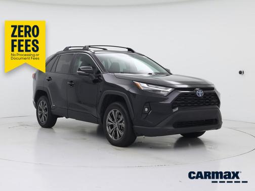 Black 2023 Toyota RAV4 Hybrid XLE Premium