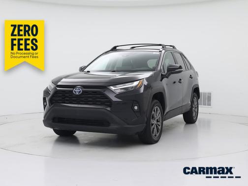 Black 2023 Toyota RAV4 Hybrid XLE Premium