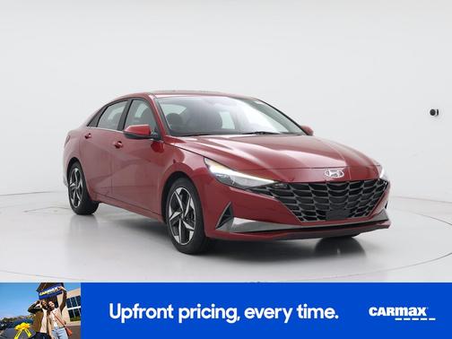 Red 2023 Hyundai ELANTRA HEV Limited