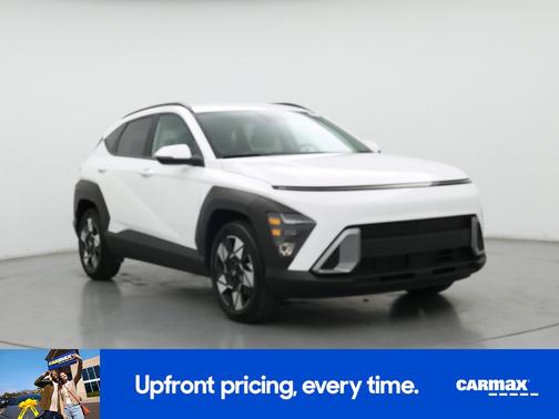 White 2025 Hyundai KONA SEL