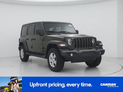 Green 2022 Jeep Wrangler Unlimited Sport S