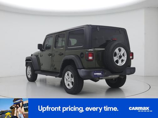 Green 2022 Jeep Wrangler Unlimited Sport S