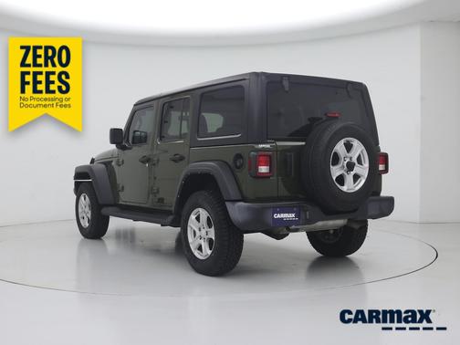 Green 2022 Jeep Wrangler Unlimited Sport S