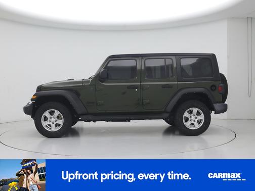 Green 2022 Jeep Wrangler Unlimited Sport S