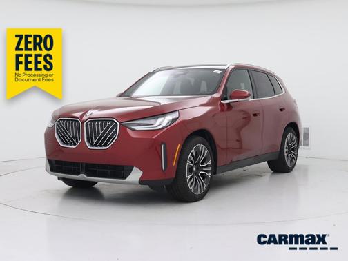 Red 2025 BMW X3 xDrive30
