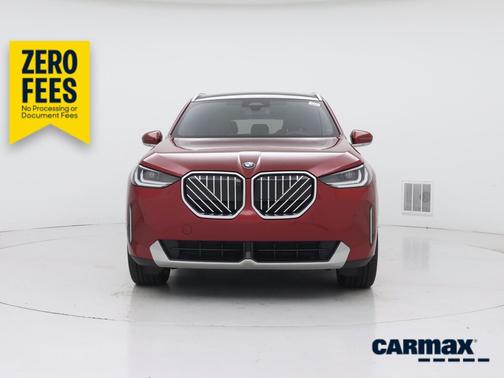 Red 2025 BMW X3 xDrive30