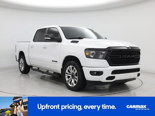 White 2021 RAM 1500 Bighorn