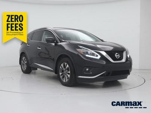 Black 2018 Nissan Murano SL