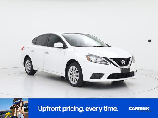 White 2019 Nissan Sentra S