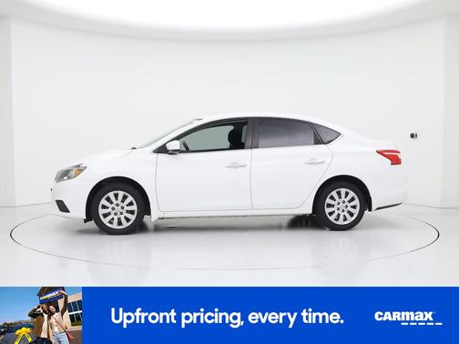 White 2019 Nissan Sentra S
