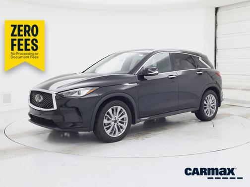 Black 2023 INFINITI QX50 Luxe