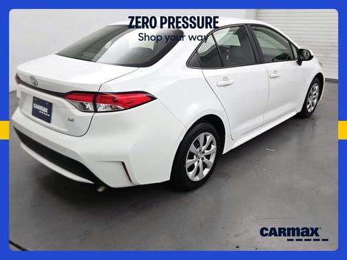 White 2021 Toyota Corolla LE