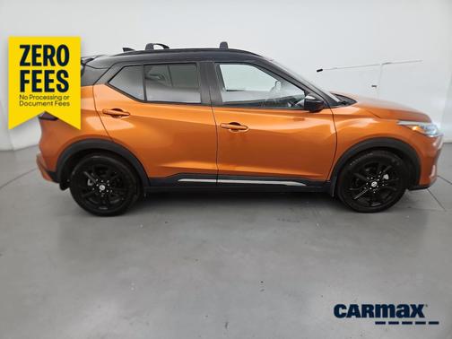 Orange 2021 Nissan Kicks SR
