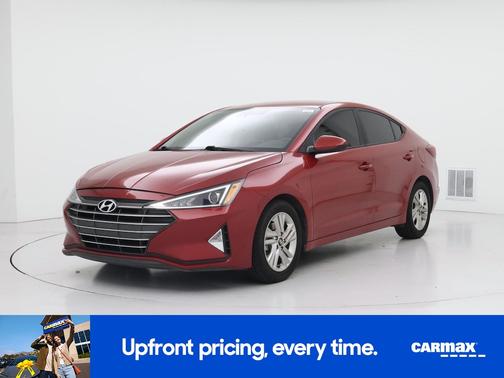 Red 2019 Hyundai ELANTRA SEL
